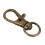 30Pcs Metal Clasp Swivel Trigger Clips Snap Hooks Key Ring Bags DIY  Copper 6