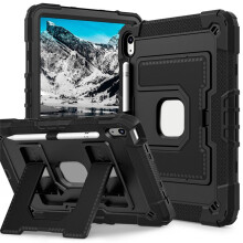 Tablet Case for Air 11 M2 / M3 (2024/2025) Kids Stand Shockproof Protect Rugged Cover B