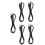 5Pcs USB to 5Pin Cable for Camera Modules Camera Module Data Connection Cable 5P 1.0mm 2 Meters 3