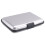 2X Aluminium Case Credit Card Holder Metal Wallet, One Size in Silver 9