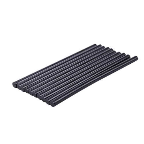 50Pcs Colle Adhésif Hot Melt 150X7mm Noir 2