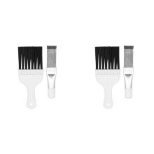 2X Air Conditioning Fin Comb Condenser Cleaning Comb Refrigeration Repair Tool Cleaning Brush Fin Comb Brush Cleaning