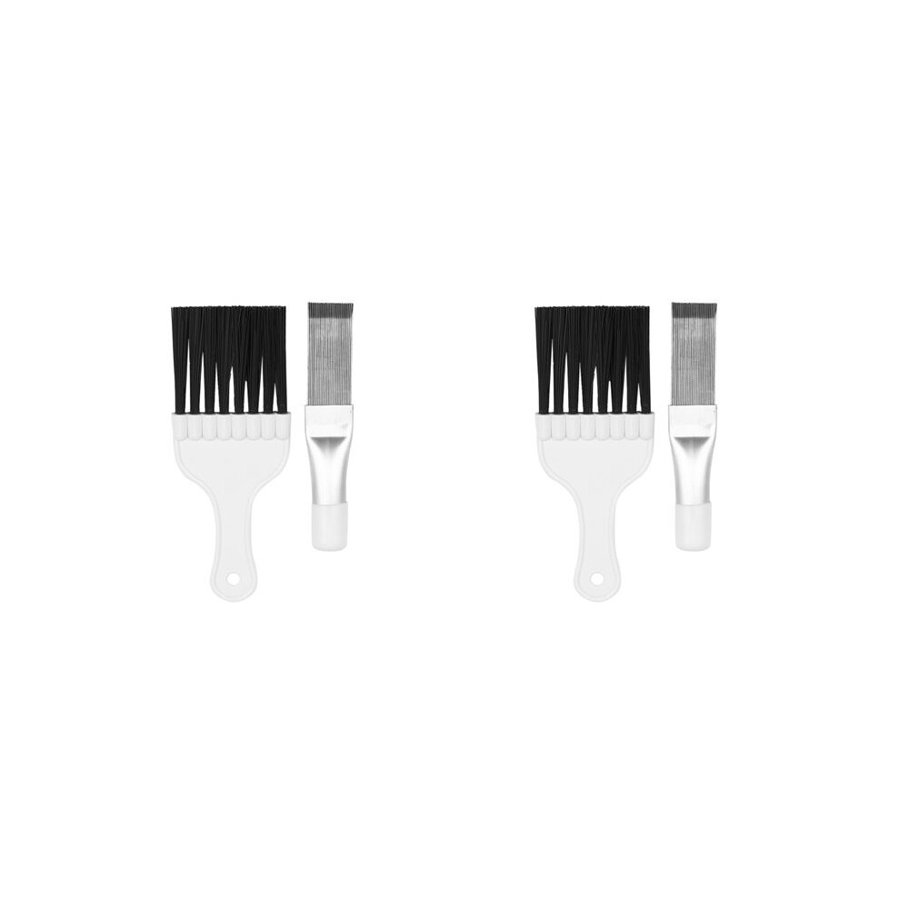 2X Air Conditioning Fin Comb Condenser Cleaning Comb Refrigeration Repair Tool Cleaning Brush Fin Comb Brush Cleaning 6032003004963