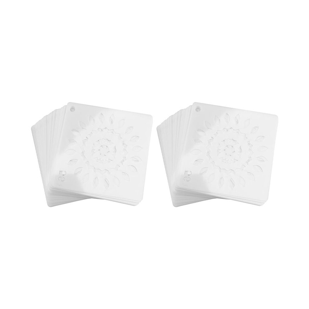 112 Pack Mandala Dot Painting Templates Stencils Perfect for DIY Rock Painting Art Projects 3.6X3.6 Inch 9X9 cm