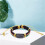 6X Rasta Jamaica Reggae Leather Bracelet 6