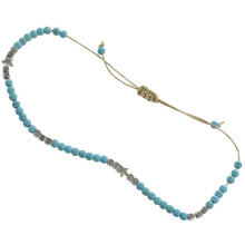 10X Bohemian Star Beads Stone Anklets for Women Vintage Woven Rope Pendant Bracelet Leg Anklet Beach Ankle Jewelry