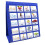 3X Desktop Pocket Chart Double-Sided and Self-Standing  Pocket Chart Stand for Individual or Small Group (43X 33cm) 4