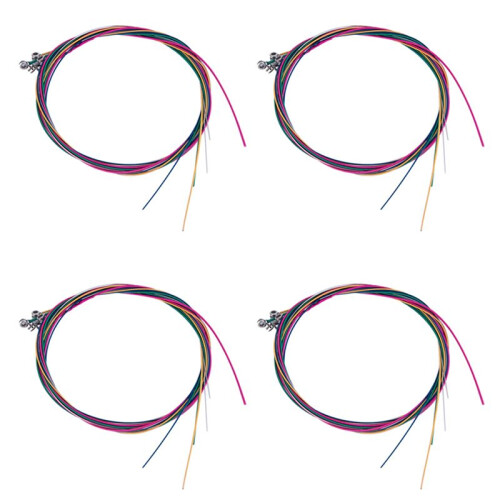 24Pcs Acoustic Guitar String Replacement Steel String for Musical Instruments Electric Bass Guitar Accessory