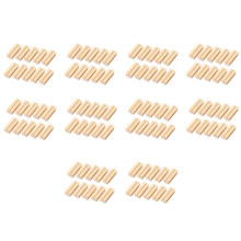 200 Pièces Porte-Cartes en Bois, Porte-Numéro de Table en Bois Pinces de Support de Mémo Carte de Stand Artisanat de Message de Bureau pour la