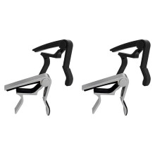 4 Grilletti per Chitarra Capo Kapo per Chitarra Acustica, Elettrica, Ukulele, Banjo, Chitarra Folk, Basso Elettrico