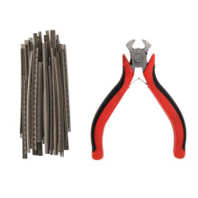 2.9MM Acoustic Electric Guitar 24 Frets Fret Wire Fret Wire Set & Guitar String Cutter Fret Fretboard Nipper Bridge Pin