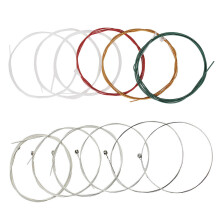 IRIN 1 Pcs A104 Acoustic Guitar Strings Parts Replacement 0.010-0.047 & 1 Pcs C105 Rainbow Guitar Strings Wound