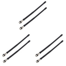 6 Piezas 27MHz BNC V8 Antena de Onda Corta Auricular Antena Radio Antena