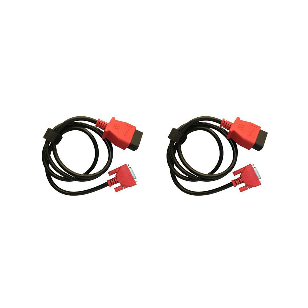 2X Obd Cable 16Pin Main Test Cable Db26 Female Connector For Autel Maxiflash Vci Programming, Ms908 / Ms909 / Ultra 6032093451104