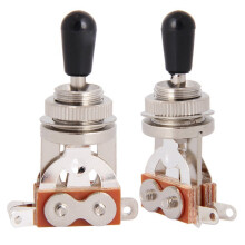 1 Set Exquisite Jazz Guitar Trapeze Tailpiece Saddle Bridge Set & 1 Pcs Guitar Toggle 3 Way Pickup Selector
