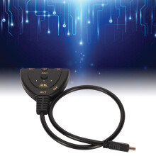 HDMI-Switch 3 in 1 Out 4K Unterstützung 3D 3-Port-Video-Switch
