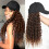 (Light Brown) Curly Wig Baseball Cap - Natural Look, Breathable 1