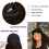 (Dark brown.) Curly Wig Baseball Cap - Natural Look, Breathable 3