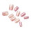 (XS) Prolongations Ongles Résine Chat Rose Salon 2