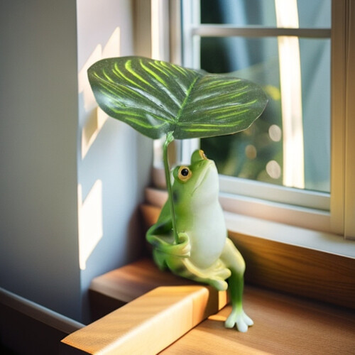 Cute Frog Garden Decor for Pond & Patio