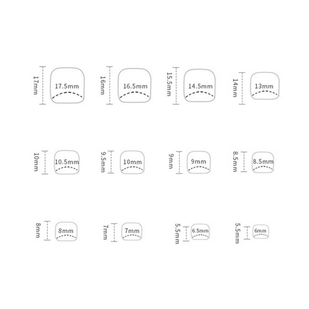 Hue-Grain 24Pcs Fake Cat Eye Toenails, Durable For Work & Party