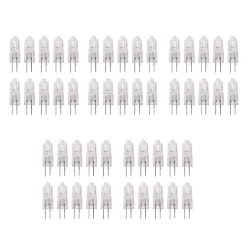 50 X G4 Halogen Light Lamp Lighting 10W Warm White