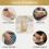(Number 7) 14K Gold Plated Zircon Stackable Rings for Women 14