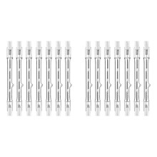 R7s Halogen Light Bulbs, 14 Packs R7s Bulb 118mm Dimmable 230V Halogen Bulbs, Tungsten Linear Light Bulb 300W