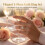 (Number 6) 14K Gold Plated Zircon Stackable Rings for Women 13