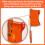 2X Supporto per Soffiatore per  BG-50, BG-56, BG-66, BG-86, Supporto per Soffiatore Portatile 3