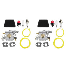 2X Kit de Carburateur de Moto Kit de Scie à Chaîne pour Poulan 1950 2050 2150 2375 Walbro WT 891 662 545081885