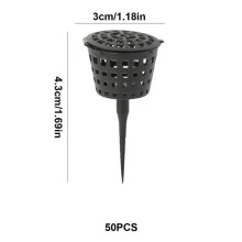 100 Pièces Panier à Fumier Boîte à Fumier Transportant Facilement une Partie Bonsaï Conteneur à Fumier Outil Écologique pour Fleur