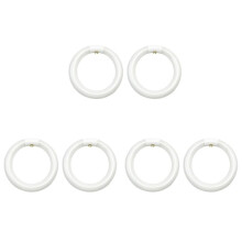 6pcs FC8T9/CW Circular Fluorescent Light Bulb,8Inch Round T9 22W Circline Bulbs Replacement for Circle Ceiling Fixture