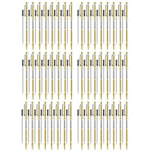 Kit de 48 Stylos Fins pour Tournage sur Bois, Kit de Stylos Multicolores avec Recharges pour la Fabrication de Stylos DIY