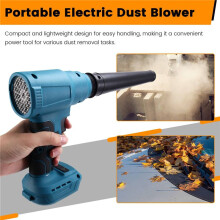 2X Souffleur de Poussière Sans Fil pour 18 V Batterie Souffleur de Poussière Électrique Portable Outil Électrique Batterie
