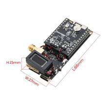 Placa de Desarrollo LoRa T3S3 MVSRS ESP32-S3 SX1262, Pantalla OLED de 868 MHz, Comunicación por Voz, Módulo IoT con 5 y Wi-Fi.