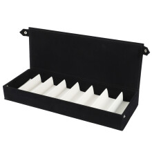 8 Slot Eyewear Stand Holder Sunglasses Glasses Storage Display Case Jewelry Tray Storage Box Organizer Unisex Black