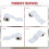 Label for Phomemo M110  Printer Portable Thermal Label Stickers Self-Adhesive Waterproof Label Maker Sticker B 6