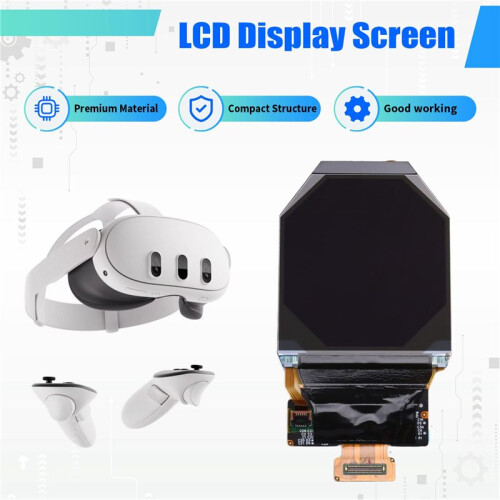 New VR LCD Matrix Panel Display for Meta Quest 3 LCD Screen Replacement Headset LCD Display Screen Accessory 1