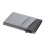 Side Push Aluminum Slim Card Holder Grey Wallet 1