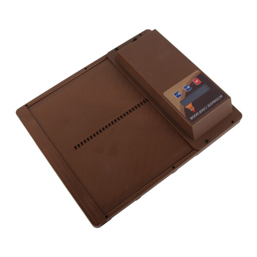 Automatic Chicken Coop Door Opener Timer, Durable Plastic, Brown USB