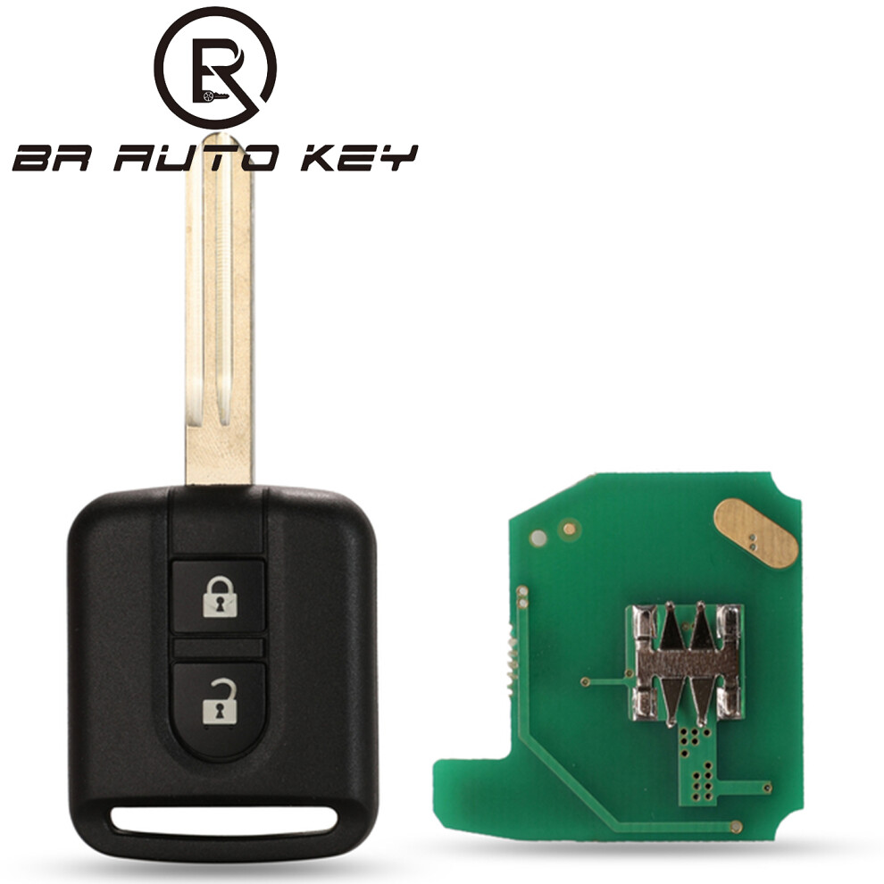 Remote Chip Key Fob For Nissan Elgrand X-Trail Qashqai Navara Micra Note Nv200 5Wk4 876/ 818 433Mhz Id46 Pcf7946 6935161699616
