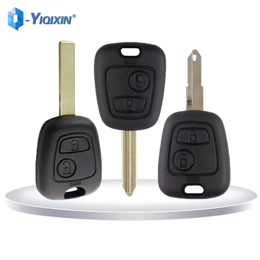 Remote Car Key Shell For Citroen C1 C2 C3 C4 Saxo Xsara Picasso Berlingo For Peugeot 106 107 307 206 207 306 406 407 Uncut Blade 6935161699531