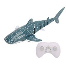 RC Shark Water Toy with Lights, USB Rechargeable, 3 Batteries