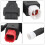 3-in-1 OBD Diagnostic Cable for Motorcycle, High Flexibility Plastic Plug 3
