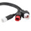 3-in-1 OBD Diagnostic Cable for Motorcycle, High Flexibility Plastic Plug 4