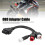 3-in-1 OBD Diagnostic Cable for Motorcycle, High Flexibility Plastic Plug 8