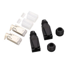 10er-Set RJ45 8-Kern-Kit 24-26 AWG Cat5e/Cat6
