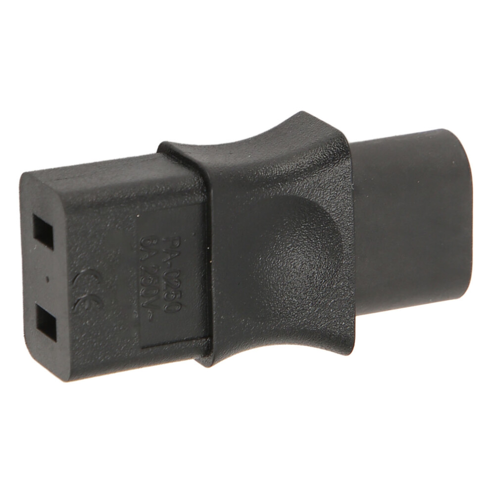 Iec320 C8 To C9 Power Adapter, 250V 6A, 47X25x14mm 4651388079575