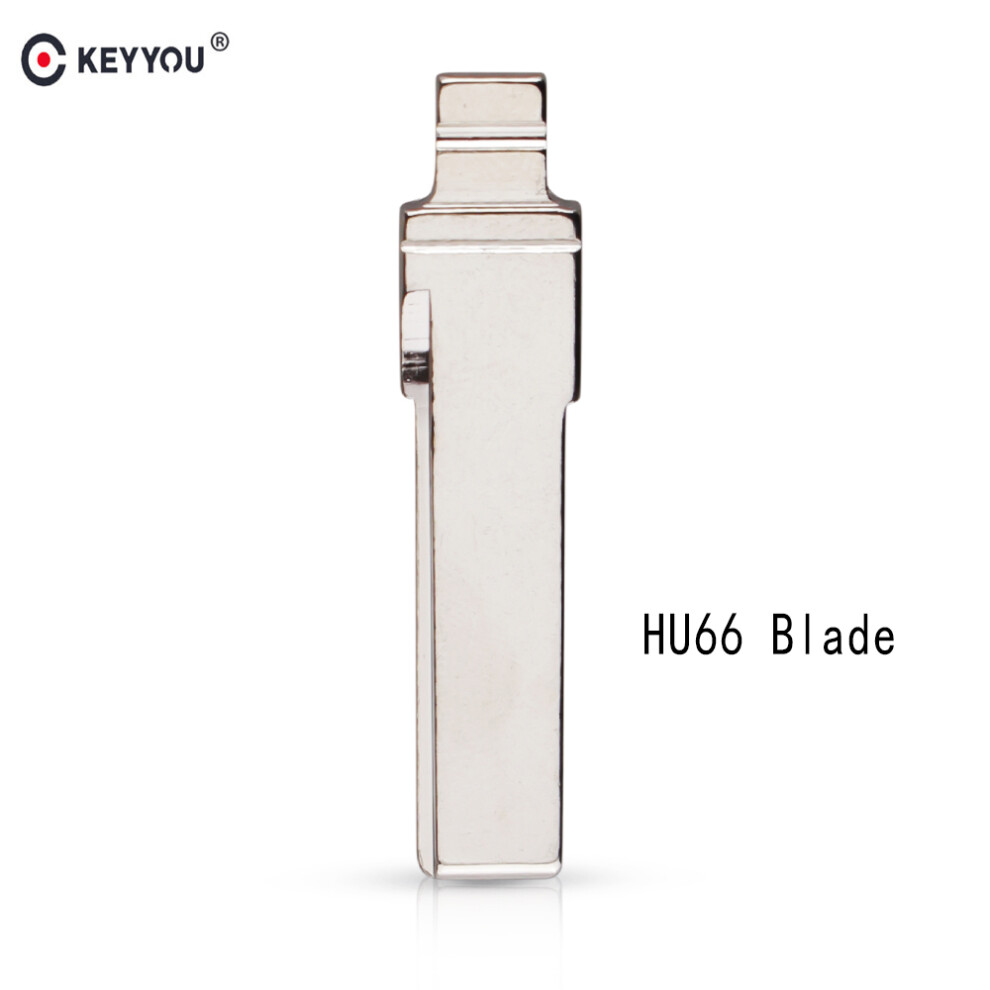 Replacement Metal Blank Uncut Flip Kd Remote Key Blade Type #89 For Audi A6l Blade Hu66 Blade 6935161700671